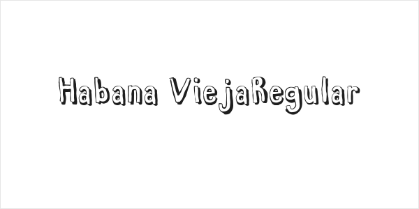 Habana ViejaRegular Logo