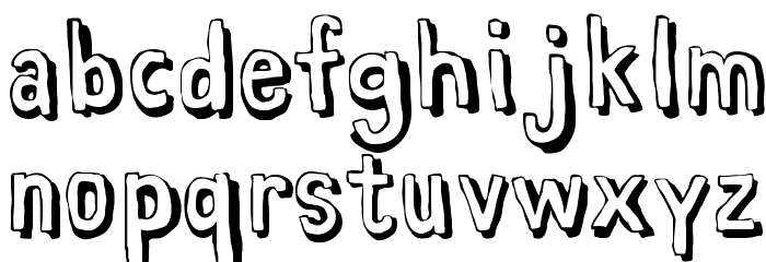 Habana ViejaRegular Font LOWERCASE