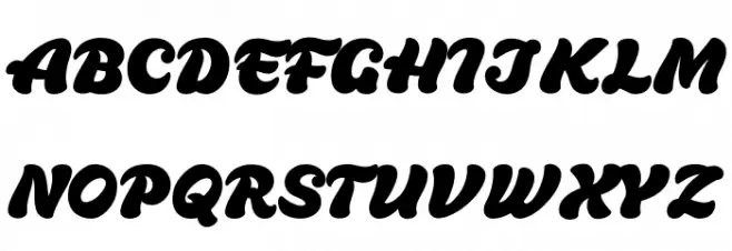 Habanero PERSONAL USE ONLY Schriftart Groß