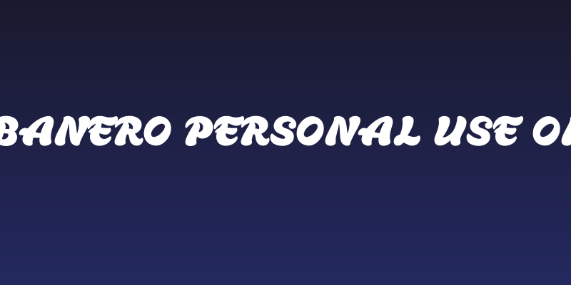 Habanero PERSONAL USE ONLY Social Header