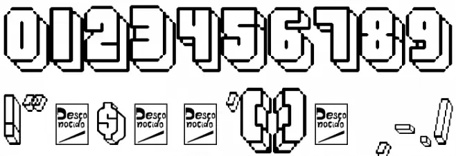 Habbo Font OTHER CHARS