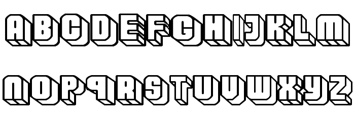 Habbo Font LOWERCASE