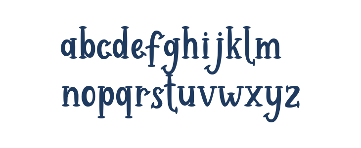 Habede Italic Lowercase