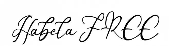 Habela FREE  Descarca Fonturi Gratis