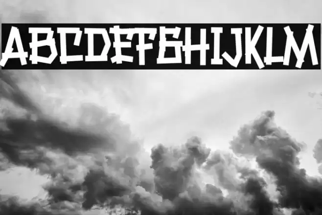 Haberdines Font examples