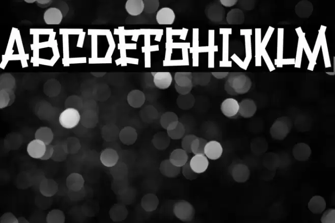 Haberdines Font examples