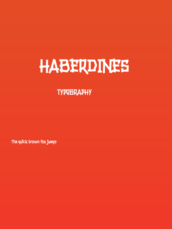 Haberdines Poster
