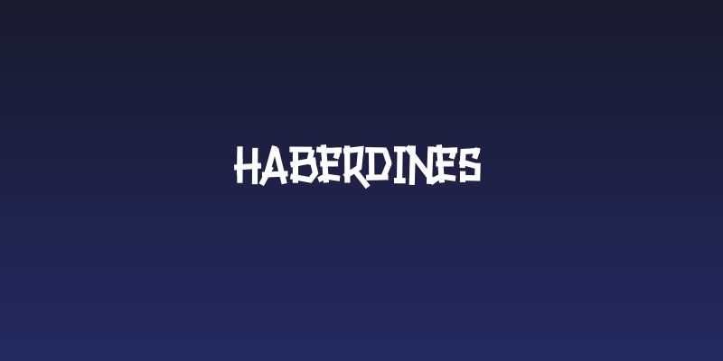 Haberdines Social Header