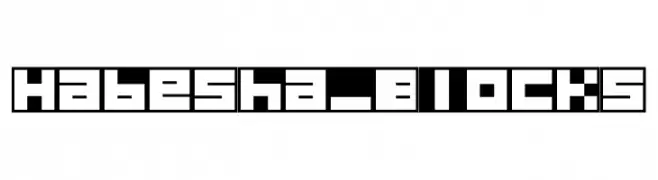 Habesha_Blocks  नि: शुल्क फ़ॉन्ट्स डाउनलोड