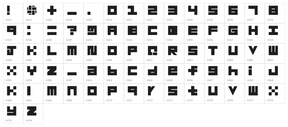 Habesha_Blocks_BLACK Character Map