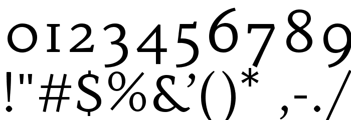 Habibi-Regular Font OTHER CHARS