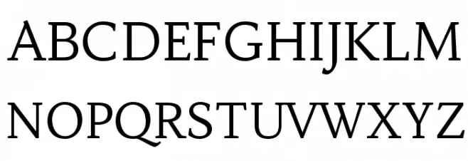 Habibi-Regular Schriftart Groß