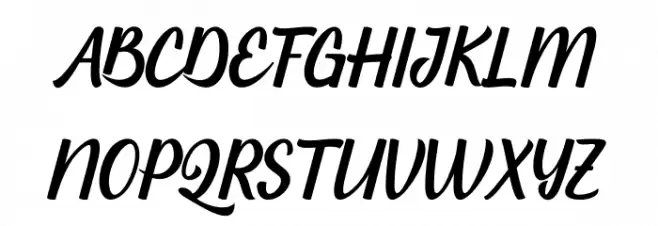 Habibie Font Litere mari