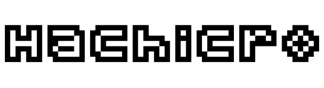 Hachicro  Free Fonts Download