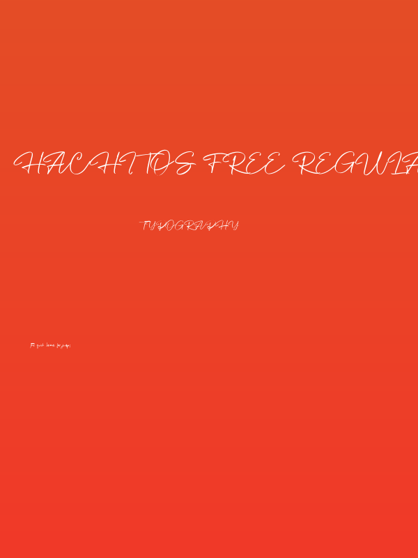 Hachitos Free Regular Poster