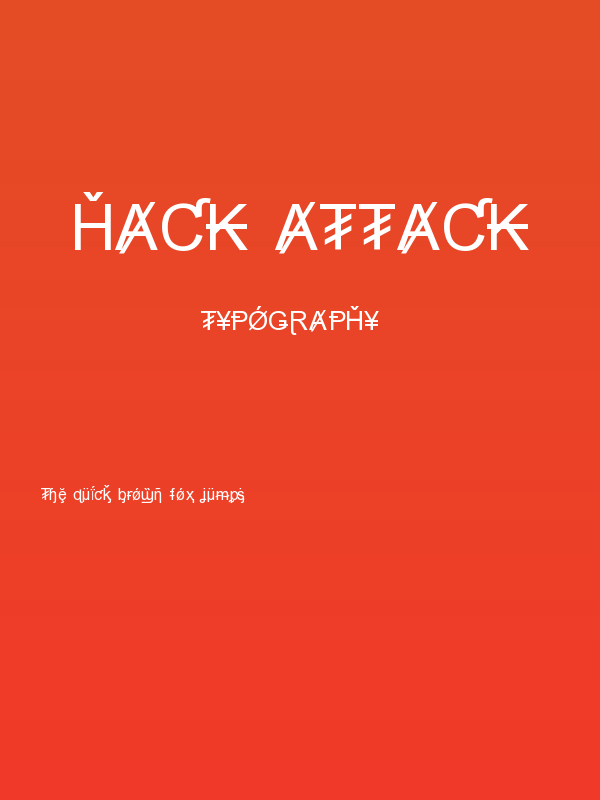 Hack Attack Poster