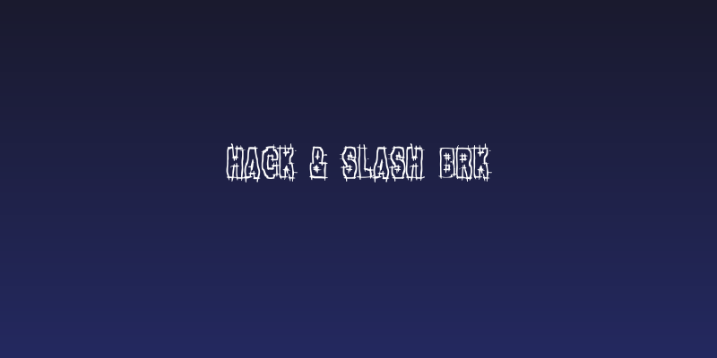 Hack & Slash BRK Social Header