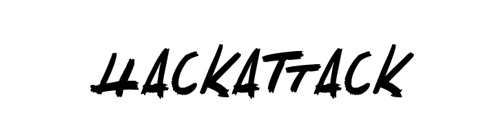 HackatTack  font caratteri gratis