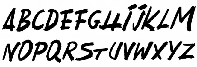 HackatTack Font Litere mari