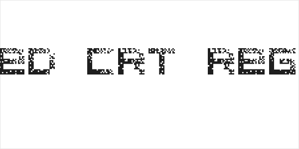 Hacked CRT Regular Logo