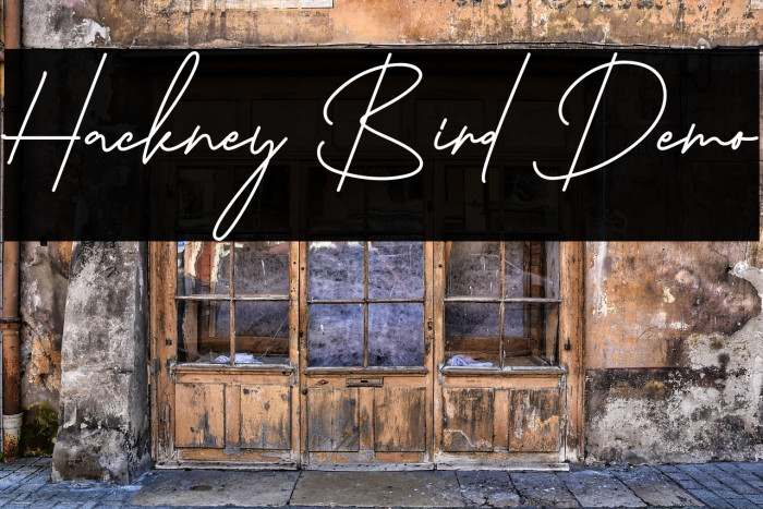Hackney Bird Demo Example 3