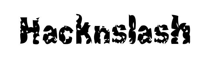 Hacknslash Font