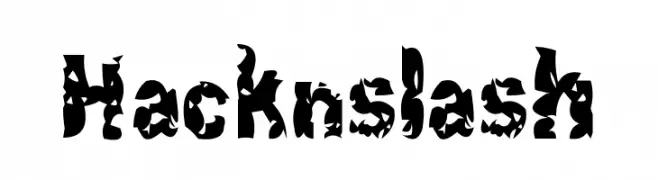 Hacknslash  Descarca Fonturi Gratis