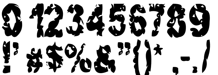 Hacknslash Font OTHER CHARS
