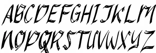 Hackwell Font OTHER CHARS