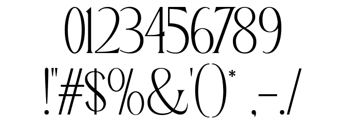 Hacky Light Demo Light Font OTHER CHARS