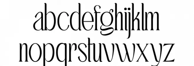 Hacky Light Demo Light フォント 小文字