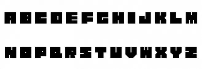 Haco Font-Black फ़ॉन्ट अपरकेस