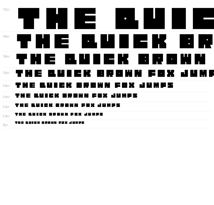 Haco Font-Black Waterfall