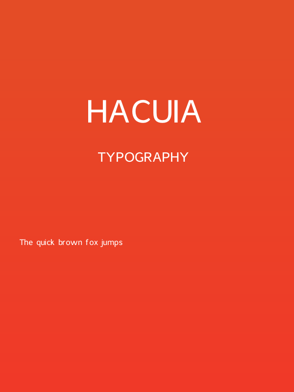 Hacuia Poster