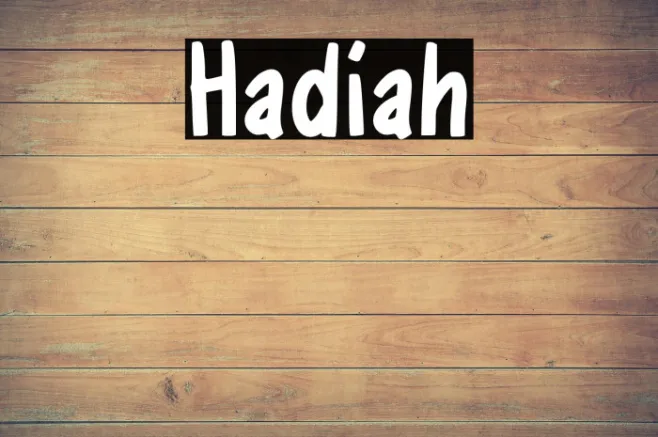 Hadiah Example 3