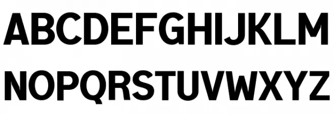 Hadir Sans Schriftart Groß