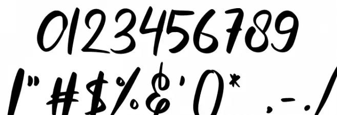 Haditen Font OTHER CHARS