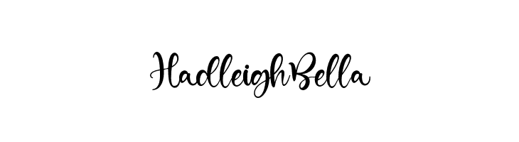 HadleighBella  لخطوط تنزيل