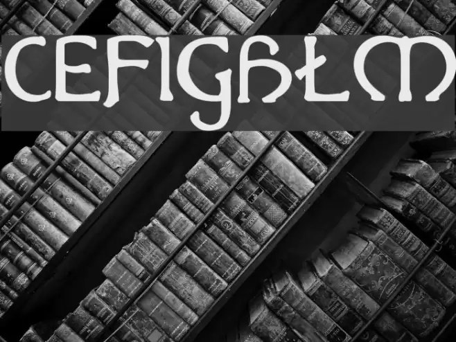 Hadley Alts Font examples