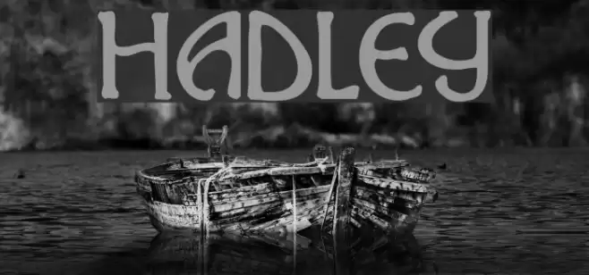 Hadley Font examples