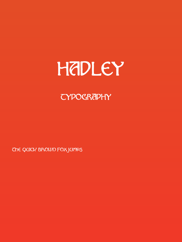 Hadley Poster