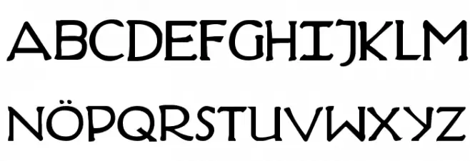 Hadriatic Bold Polices MAJUSCULES
