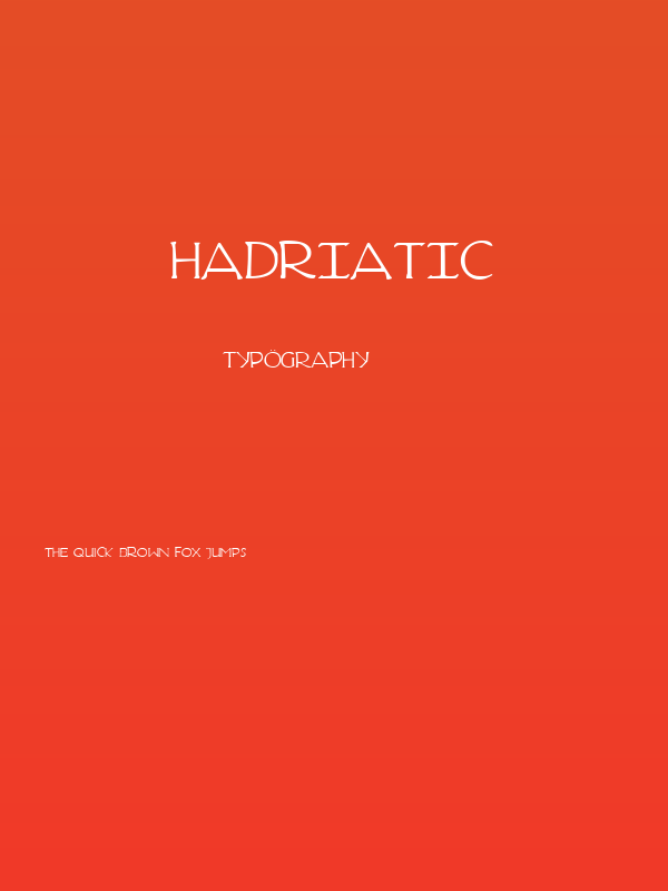 Hadriatic Poster