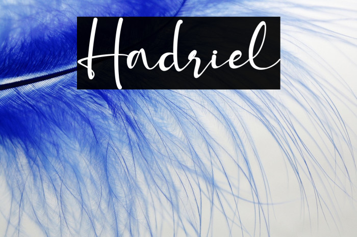 Hadriel Example 3
