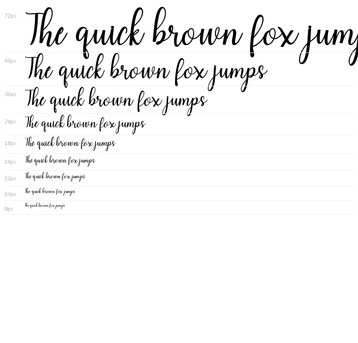 HaeartyScript Waterfall