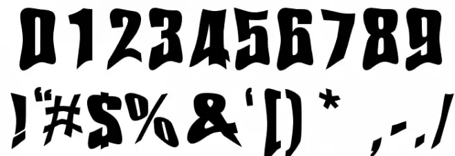 Haelvsen Font OTHER CHARS