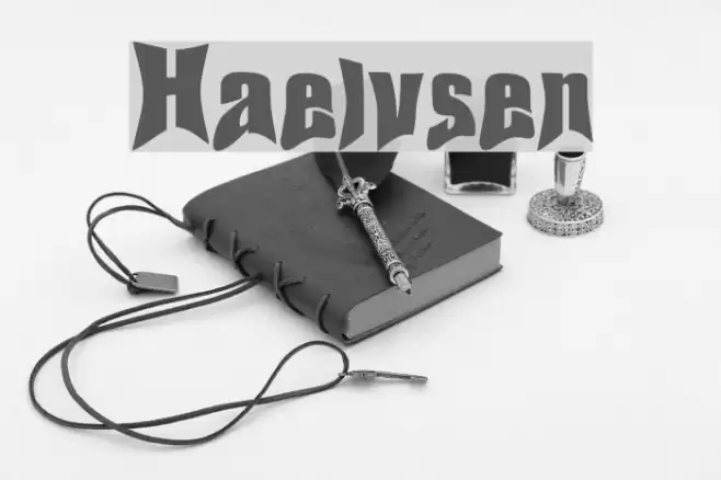 Haelvsen Font examples