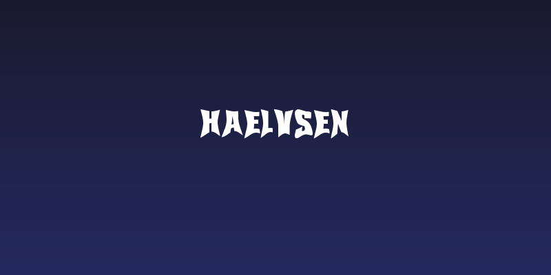 Haelvsen Social Header