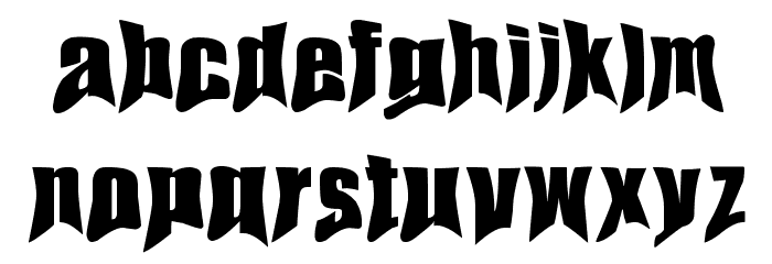 Haelvsen Font LOWERCASE