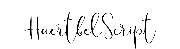 HaertbelScript  Fuentes Gratis Descargar